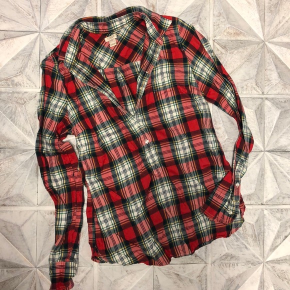 J. Crew Tops - {J Crew} • Flannel